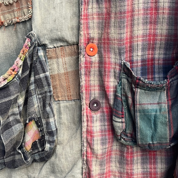 Magnolia Pearl Patchwork Kathmandu Jacket One Size - Picture 12 of 17